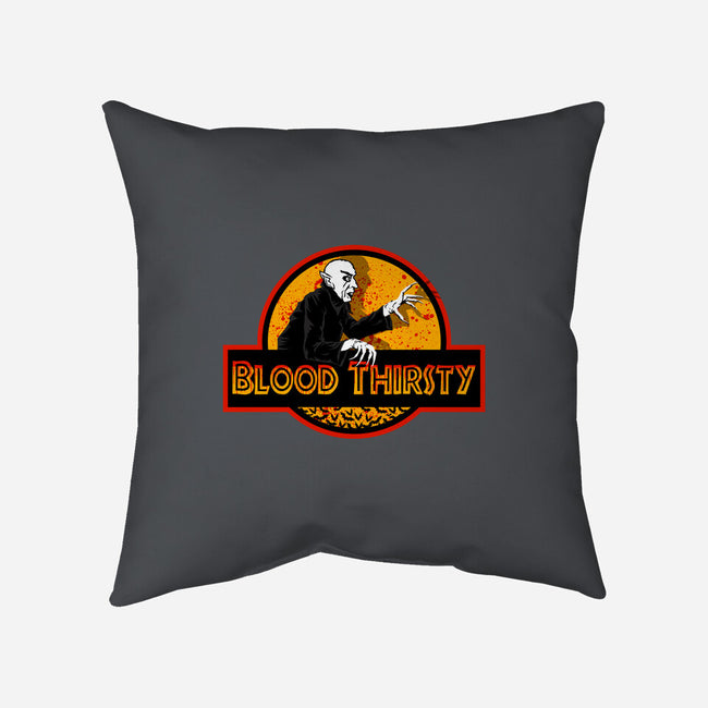 Alive And Thirsty-none removable cover throw pillow-nadzeenadz