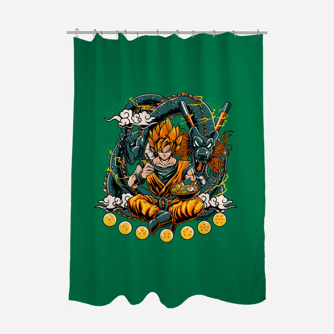 Dragon Ramen-none polyester shower curtain-AmielLarazo