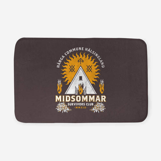 Midsommar Survival Club-none memory foam bath mat-Nemons