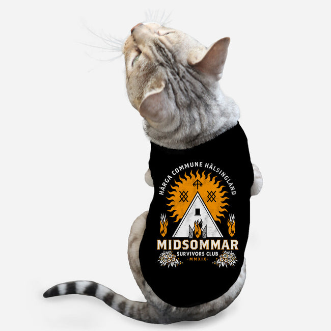 Midsommar Survival Club-cat basic pet tank-Nemons