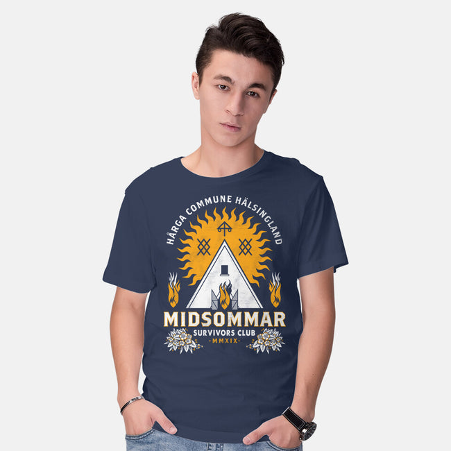 Midsommar Survival Club-mens basic tee-Nemons