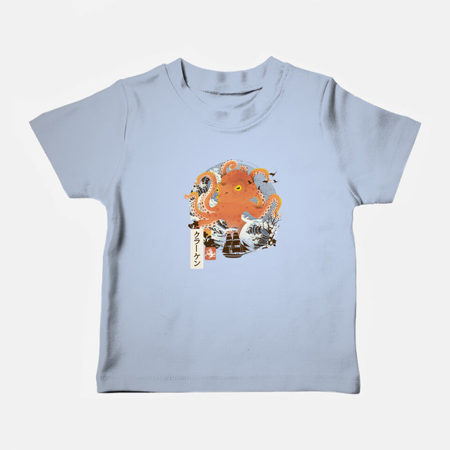 Kraken Adventure-baby basic tee-dandingeroz