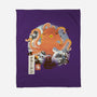 Kraken Adventure-none fleece blanket-dandingeroz