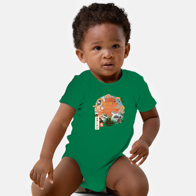 Kraken Adventure-baby basic onesie-dandingeroz