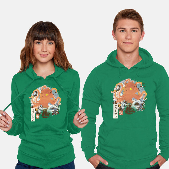Kraken Adventure-unisex pullover sweatshirt-dandingeroz