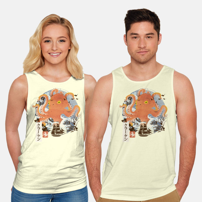 Kraken Adventure-unisex basic tank-dandingeroz