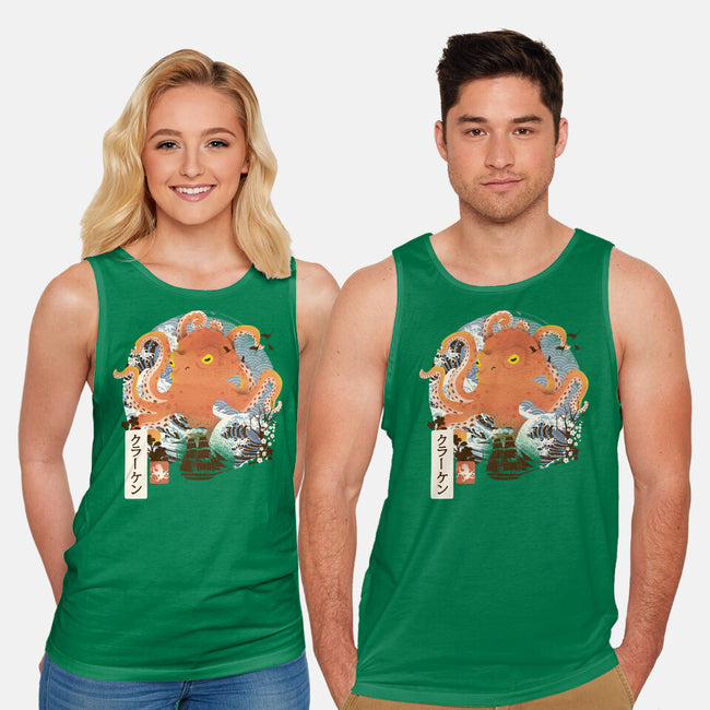 Kraken Adventure-unisex basic tank-dandingeroz