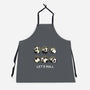 Let's Roll Panda-unisex kitchen apron-Vallina84