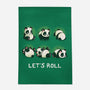 Let's Roll Panda-none indoor rug-Vallina84