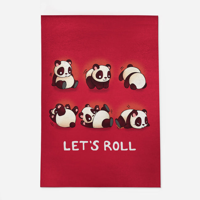 Let's Roll Panda-none indoor rug-Vallina84