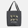 Let's Roll Panda-none basic tote-Vallina84