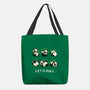 Let's Roll Panda-none basic tote-Vallina84