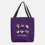 Let's Roll Panda-none basic tote-Vallina84