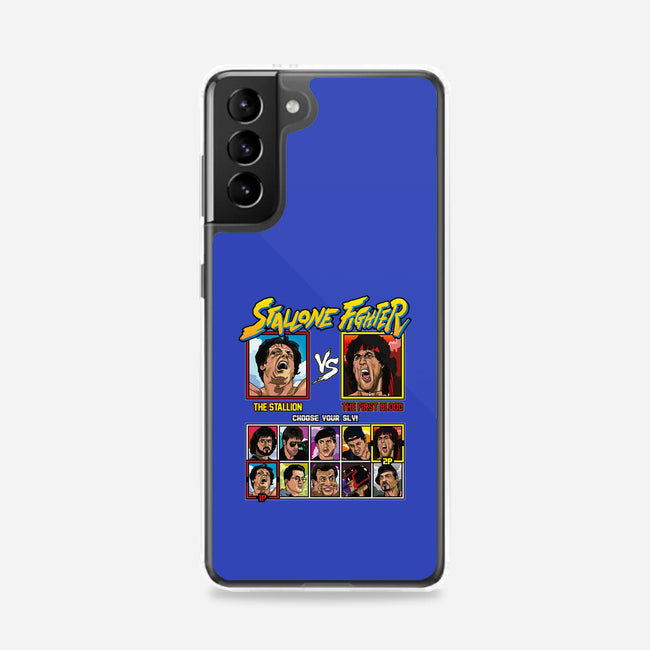 Stallone Fighter-samsung snap phone case-Retro Review