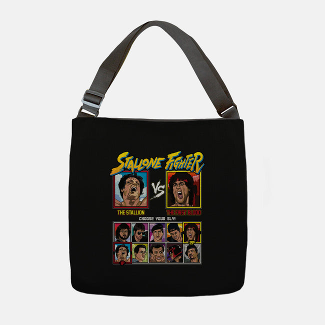 Stallone Fighter-none adjustable tote-Retro Review