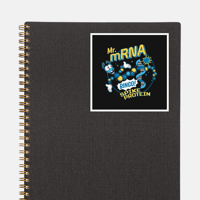 Mr. MRNA-none glossy sticker-DeepFriedArt