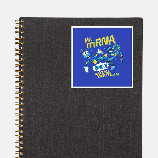 Mr. MRNA-none glossy sticker-DeepFriedArt