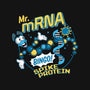 Mr. MRNA-none beach towel-DeepFriedArt