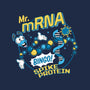 Mr. MRNA-none removable cover w insert throw pillow-DeepFriedArt