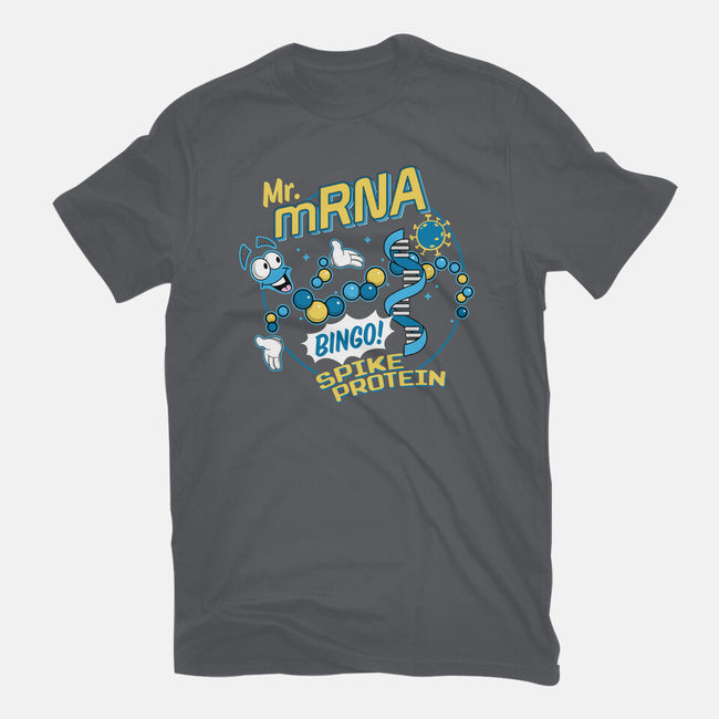 Mr. MRNA-womens basic tee-DeepFriedArt