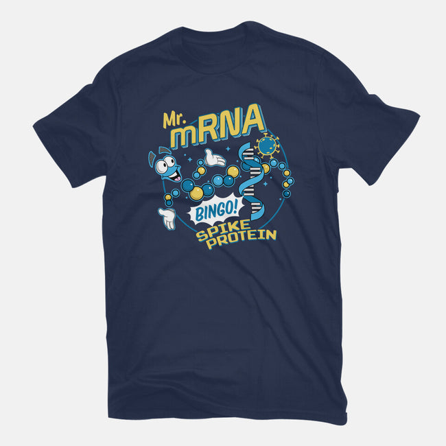 Mr. MRNA-youth basic tee-DeepFriedArt