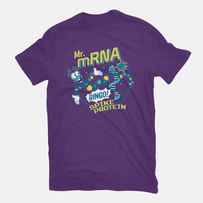 Mr. MRNA-womens basic tee-DeepFriedArt