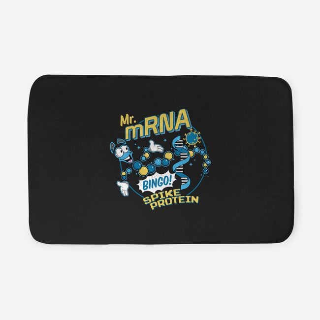 Mr. MRNA-none memory foam bath mat-DeepFriedArt