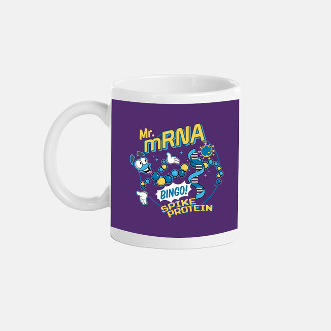 Mr. MRNA-none glossy mug-DeepFriedArt