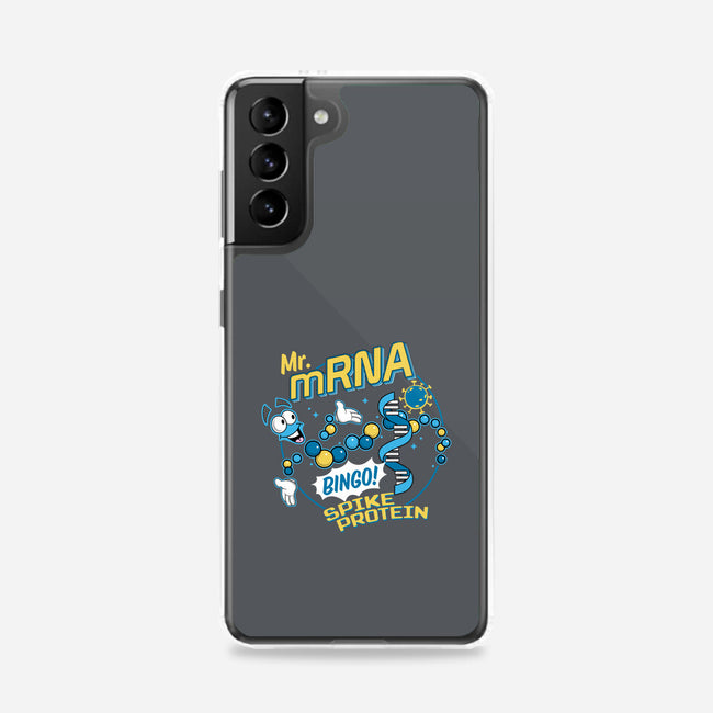 Mr. MRNA-samsung snap phone case-DeepFriedArt