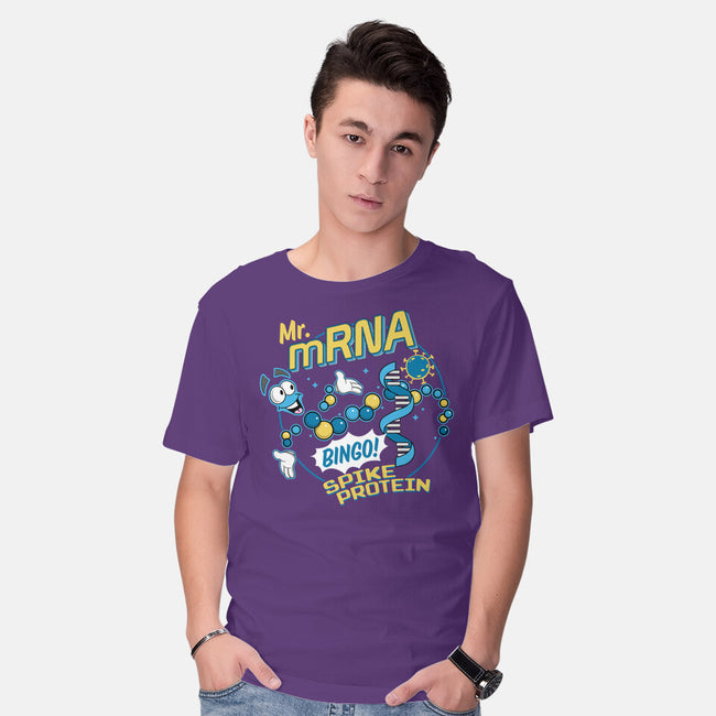 Mr. MRNA-mens basic tee-DeepFriedArt