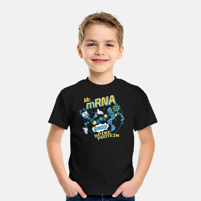 Mr. MRNA-youth basic tee-DeepFriedArt