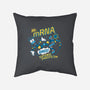 Mr. MRNA-none removable cover w insert throw pillow-DeepFriedArt