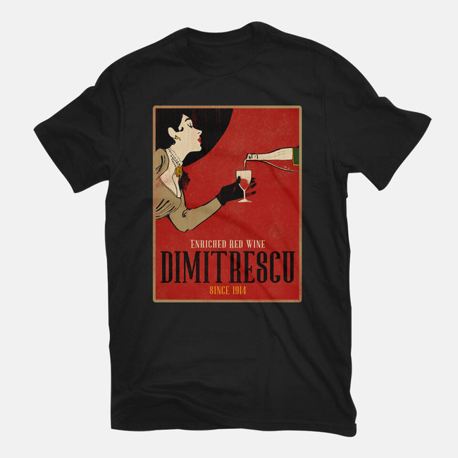 Enriched Wine-womens fitted tee-Ursulalopez