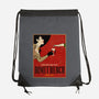 Enriched Wine-none drawstring bag-Ursulalopez