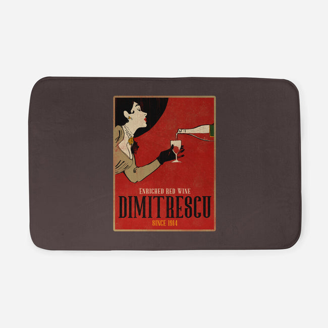 Enriched Wine-none memory foam bath mat-Ursulalopez