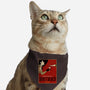 Enriched Wine-cat adjustable pet collar-Ursulalopez