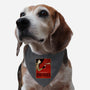 Enriched Wine-dog adjustable pet collar-Ursulalopez
