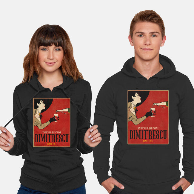 Enriched Wine-unisex pullover sweatshirt-Ursulalopez