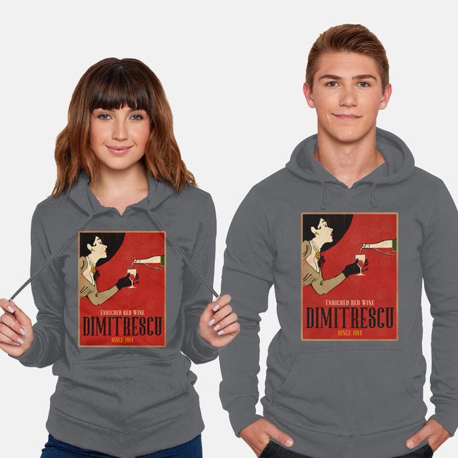 Enriched Wine-unisex pullover sweatshirt-Ursulalopez