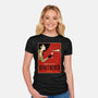 Enriched Wine-womens fitted tee-Ursulalopez