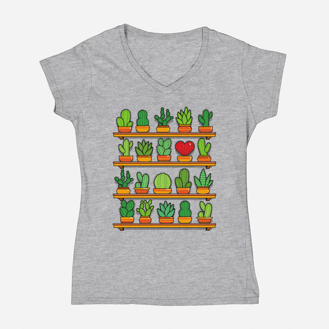 Love Yourself-womens v-neck tee-tobefonseca