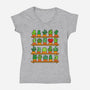 Love Yourself-womens v-neck tee-tobefonseca