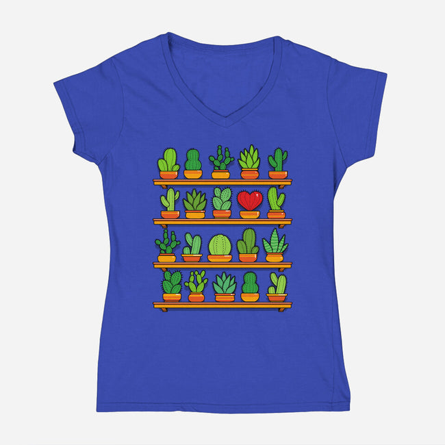 Love Yourself-womens v-neck tee-tobefonseca