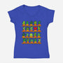 Love Yourself-womens v-neck tee-tobefonseca
