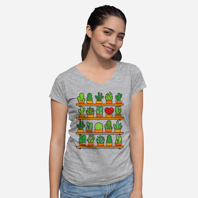 Love Yourself-womens v-neck tee-tobefonseca