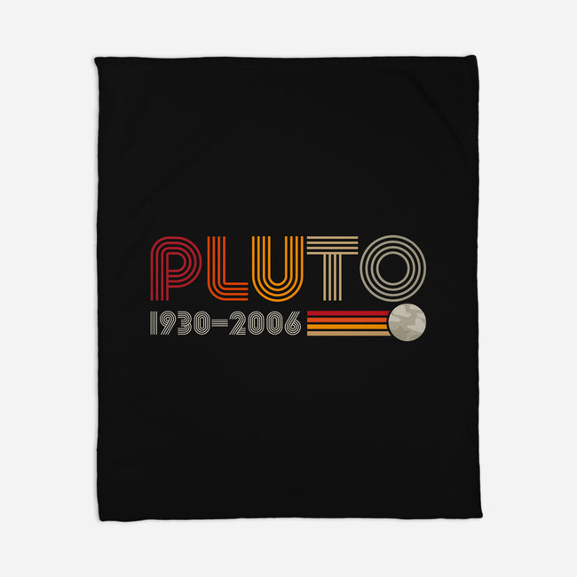 Pluto-none fleece blanket-DrMonekers