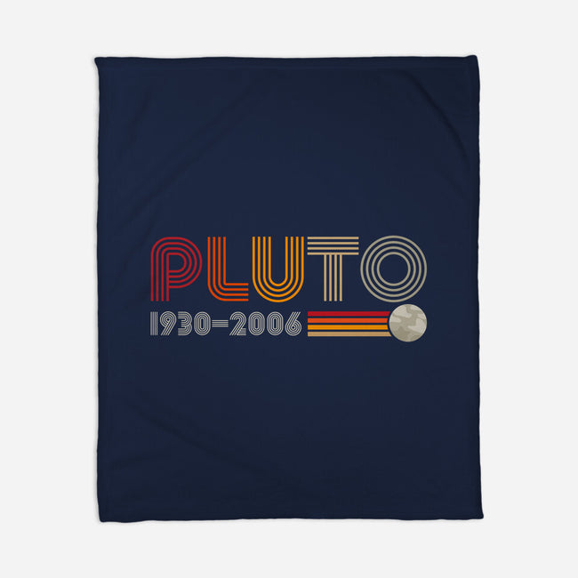 Pluto-none fleece blanket-DrMonekers