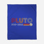 Pluto-none fleece blanket-DrMonekers