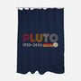 Pluto-none polyester shower curtain-DrMonekers