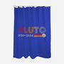 Pluto-none polyester shower curtain-DrMonekers
